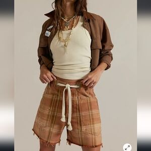 We The Free Moxie Printed Barrel Shorts